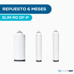 CARTUCHO DE REPUESTO 6 MESES para SLIM RO DF-P (Slim-DF-SC, Slim C y Slim Mg)